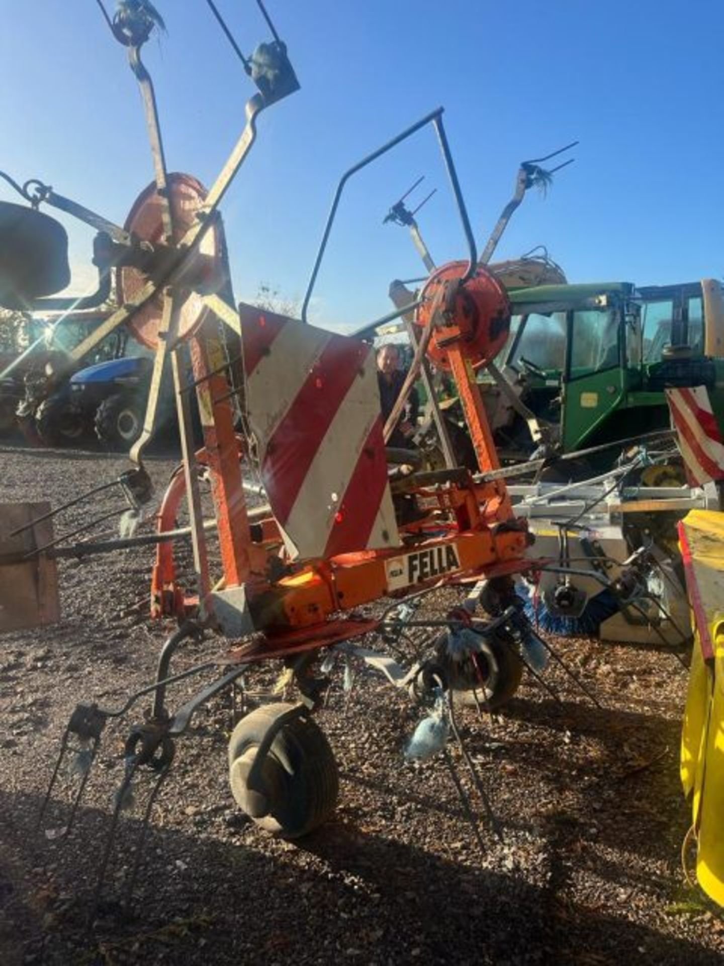 FELLA TH540D, 4 ROTOR TEDDER - Image 3 of 3