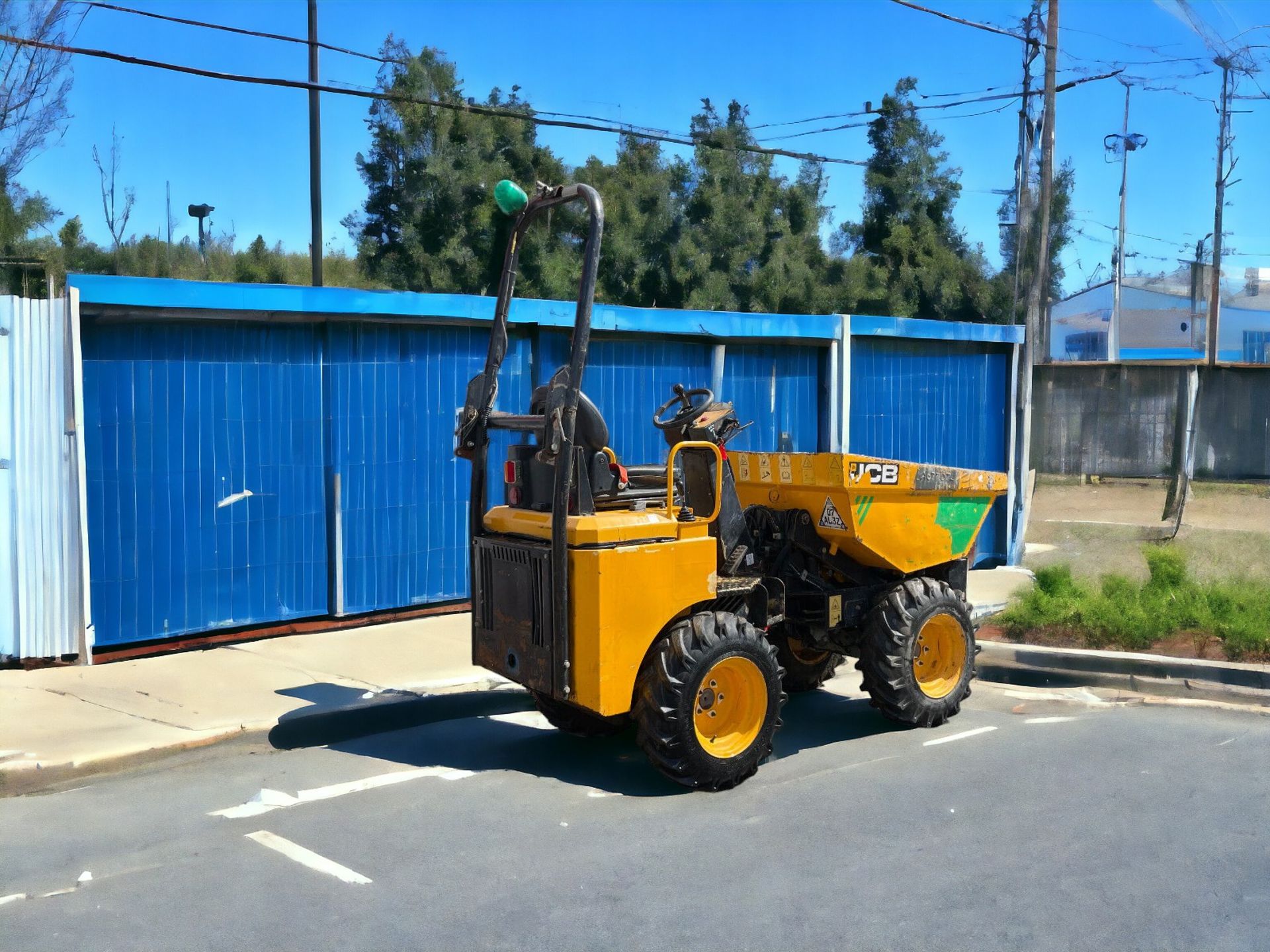 2015 JCB 1THT 1 TON HIGH TIP DUMPER - Image 6 of 8