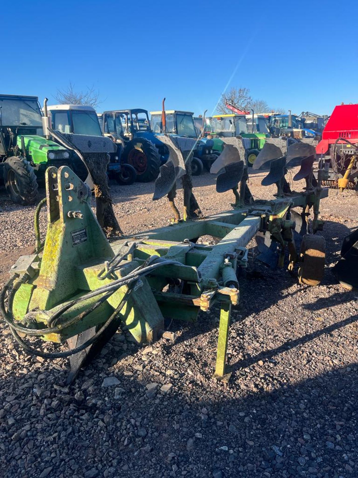 DOWDESWELL DP8B, 5 FURROW REVERSIBLE PLOUGH