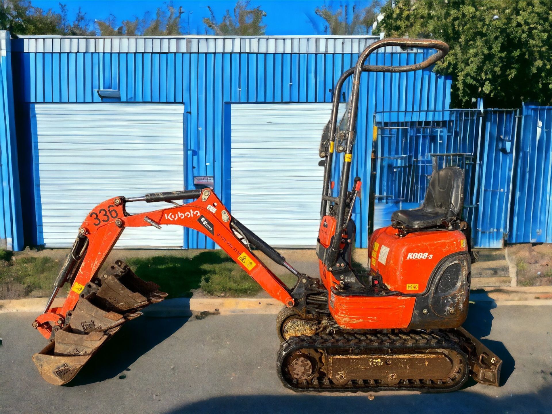 2018 KUBOTA K008-3 MICRO EXCAVATOR - LOW HOURS, HIGH PERFORMANCE - Image 12 of 12