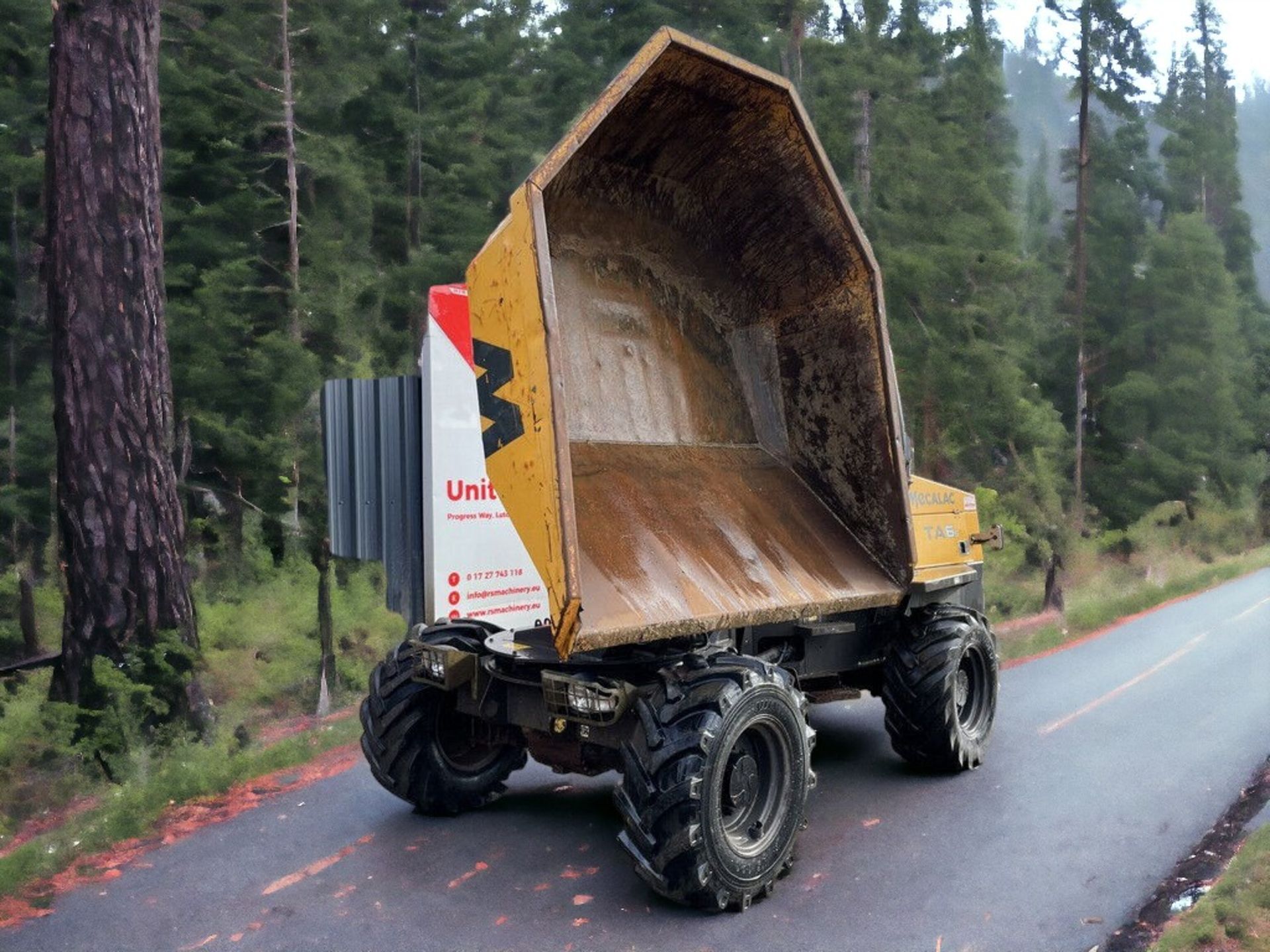 2018 MECALAC TA6S 6 TON SWIVEL DUMPER - Image 11 of 11