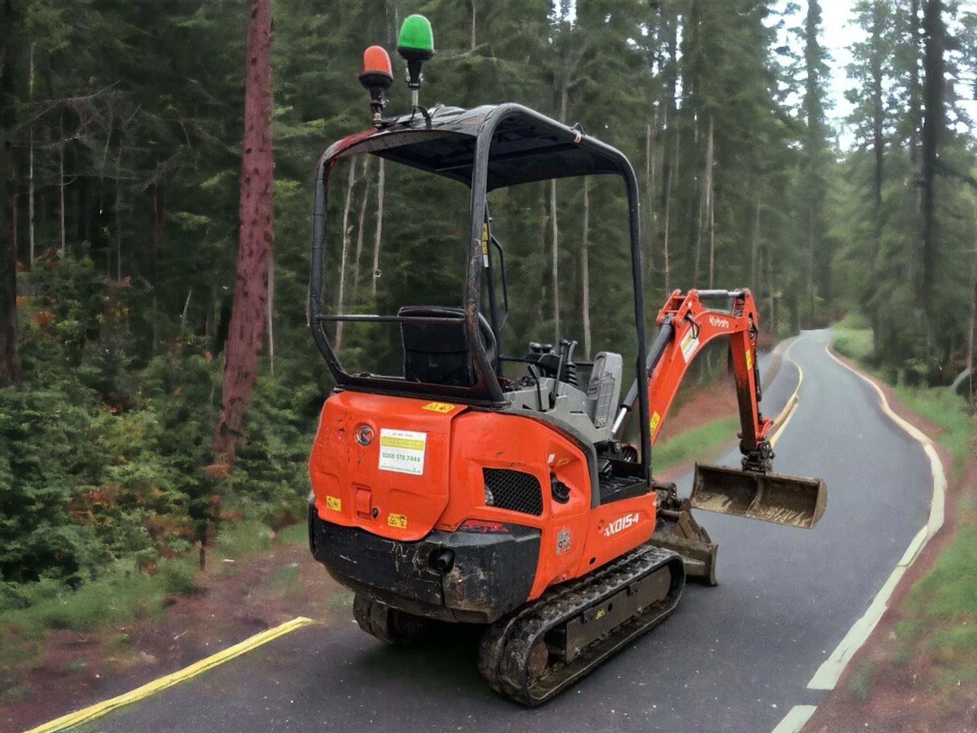 2020 KUBOTA KX015-4 MINI EXCAVATOR - LOW HOURS, HIGH VERSATILITY - Image 8 of 9