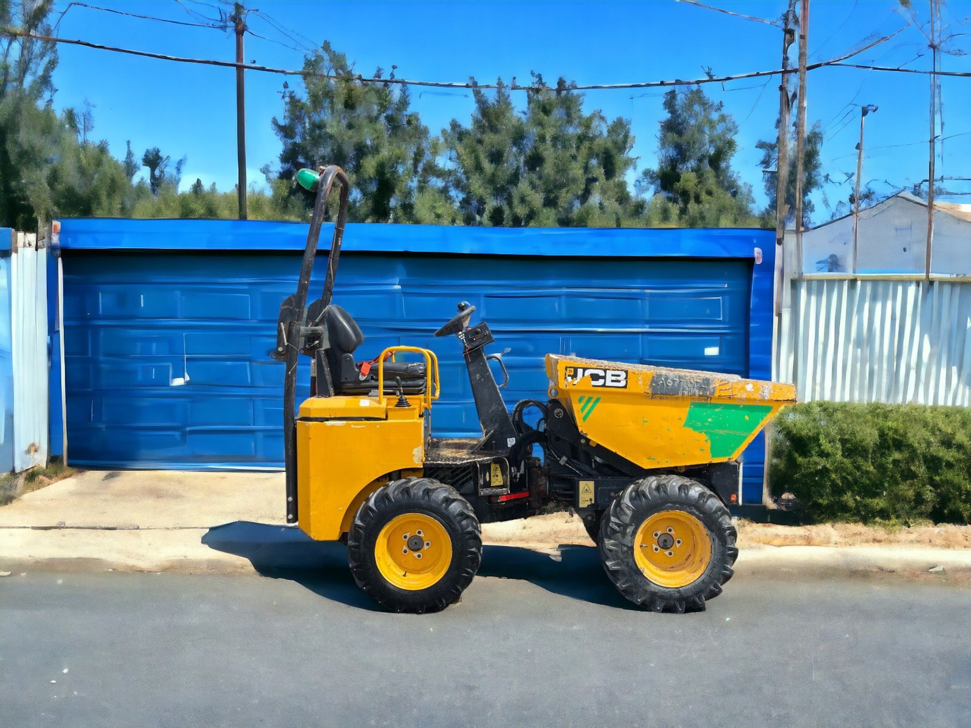 2015 JCB 1THT 1 TON HIGH TIP DUMPER - Image 8 of 8