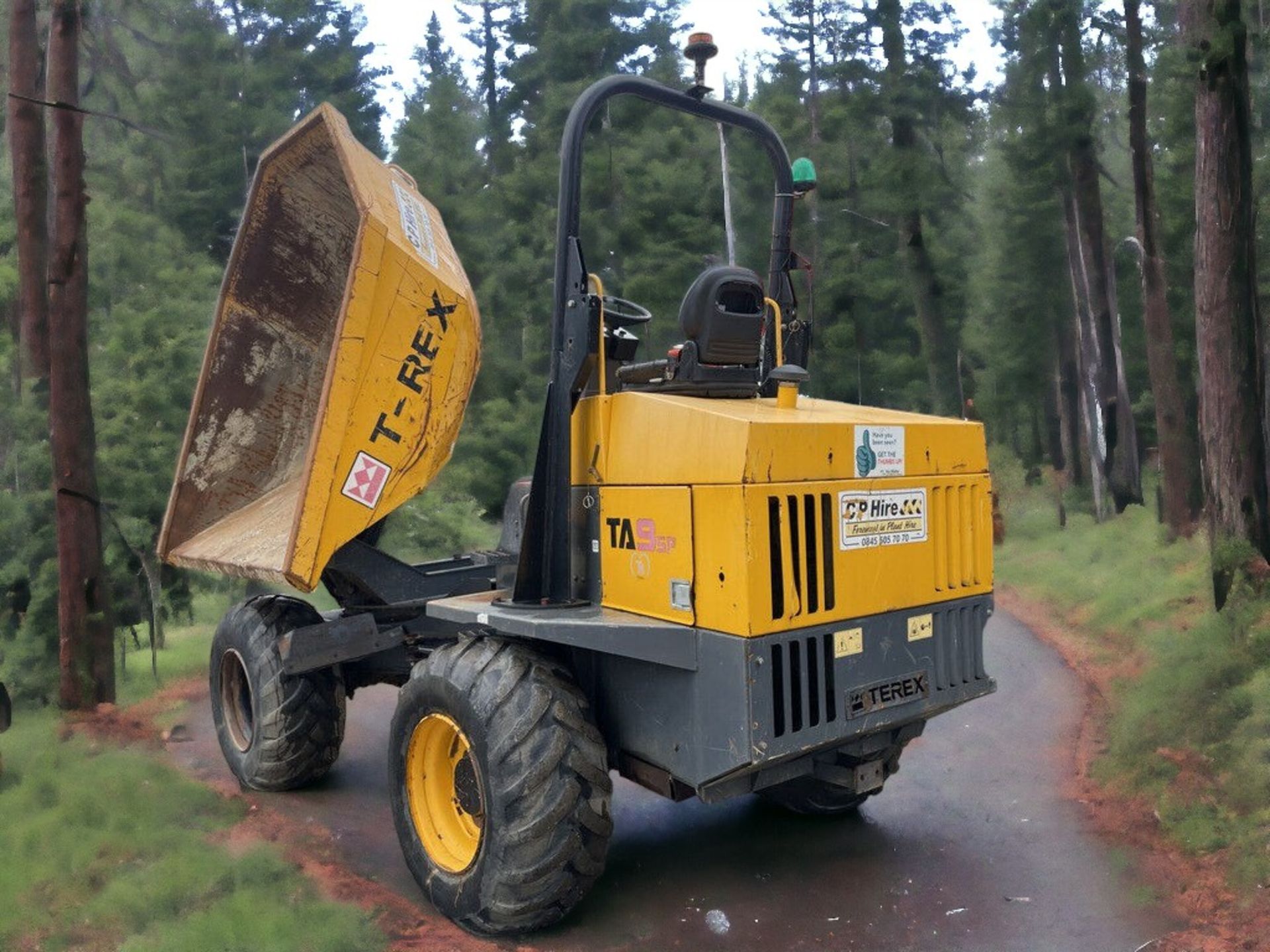 TEREX TA9SP 9 TON SWIVEL DUMPER - Image 2 of 11