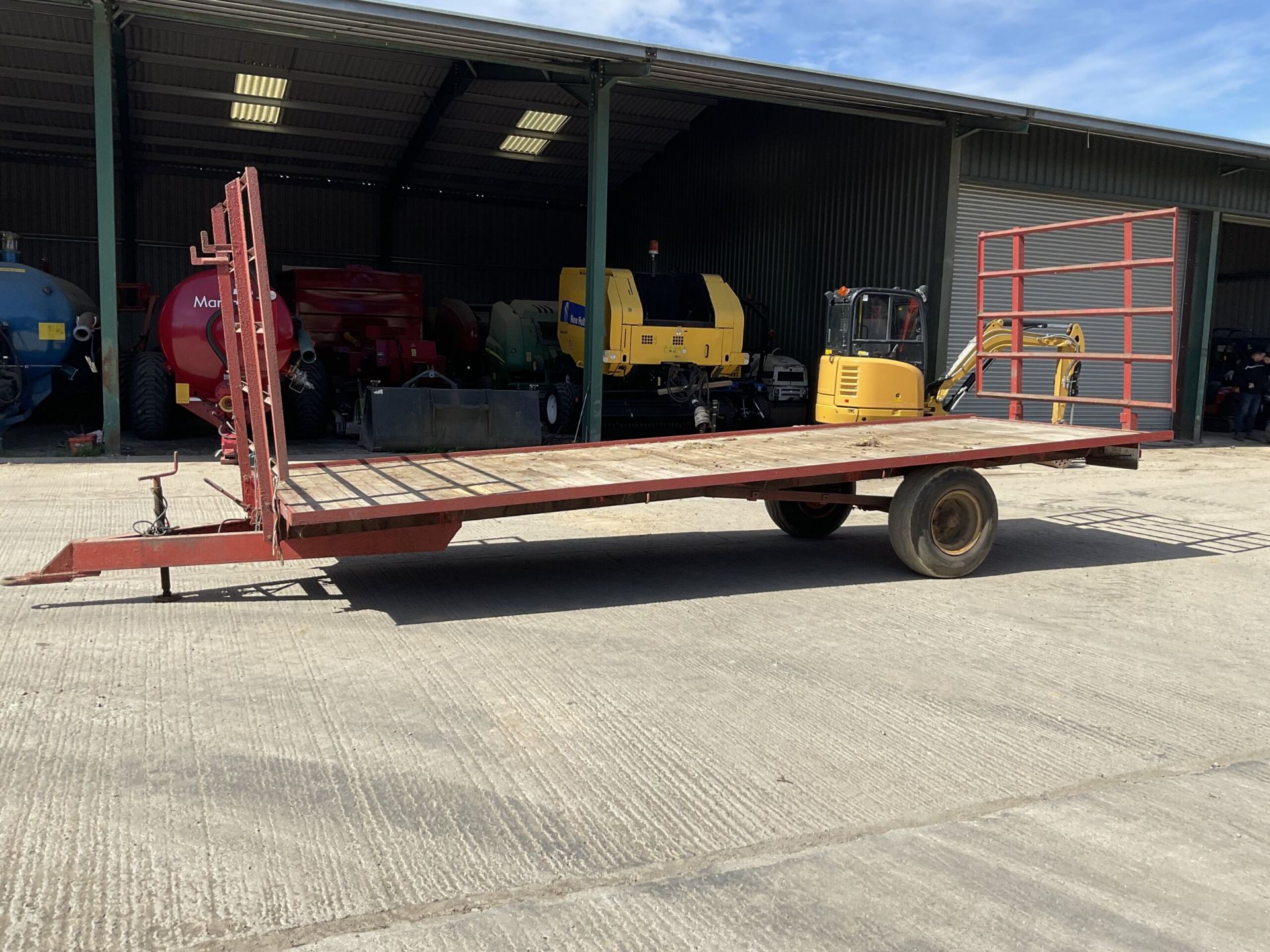 CHARLES MARSHALL 20FT BALE TRAILER - Bild 8 aus 8