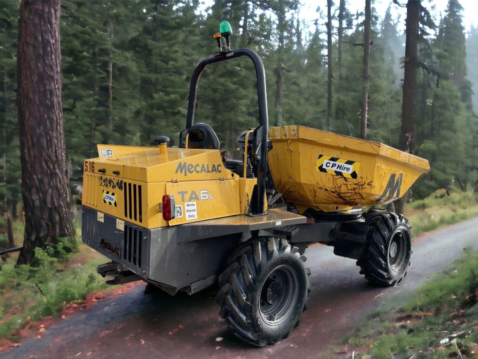 2018 MECALAC TA6S 6 TON SWIVEL DUMPER - Image 3 of 11