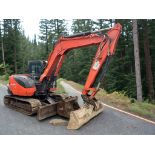 PRECISION AND POWER: 2016 KUBOTA KX080-4 MIDI EXCAVATOR