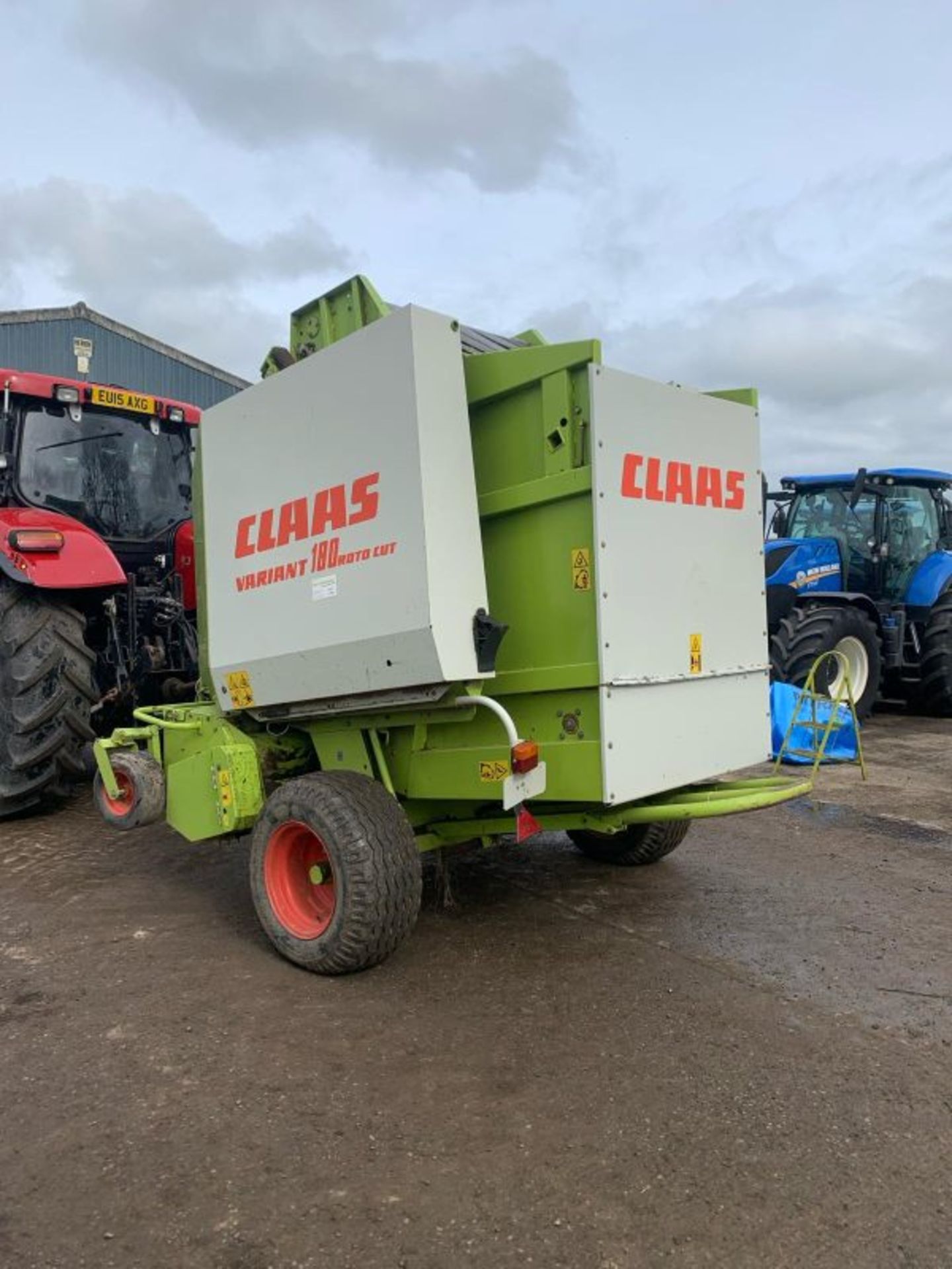 CLAAS VARIANT 180 ROTO CUT ROUND BALER - Image 9 of 12
