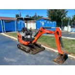 EFFICIENCY REDEFINED: 2015 KUBOTA KX016-4 MINI EXCAVATOR