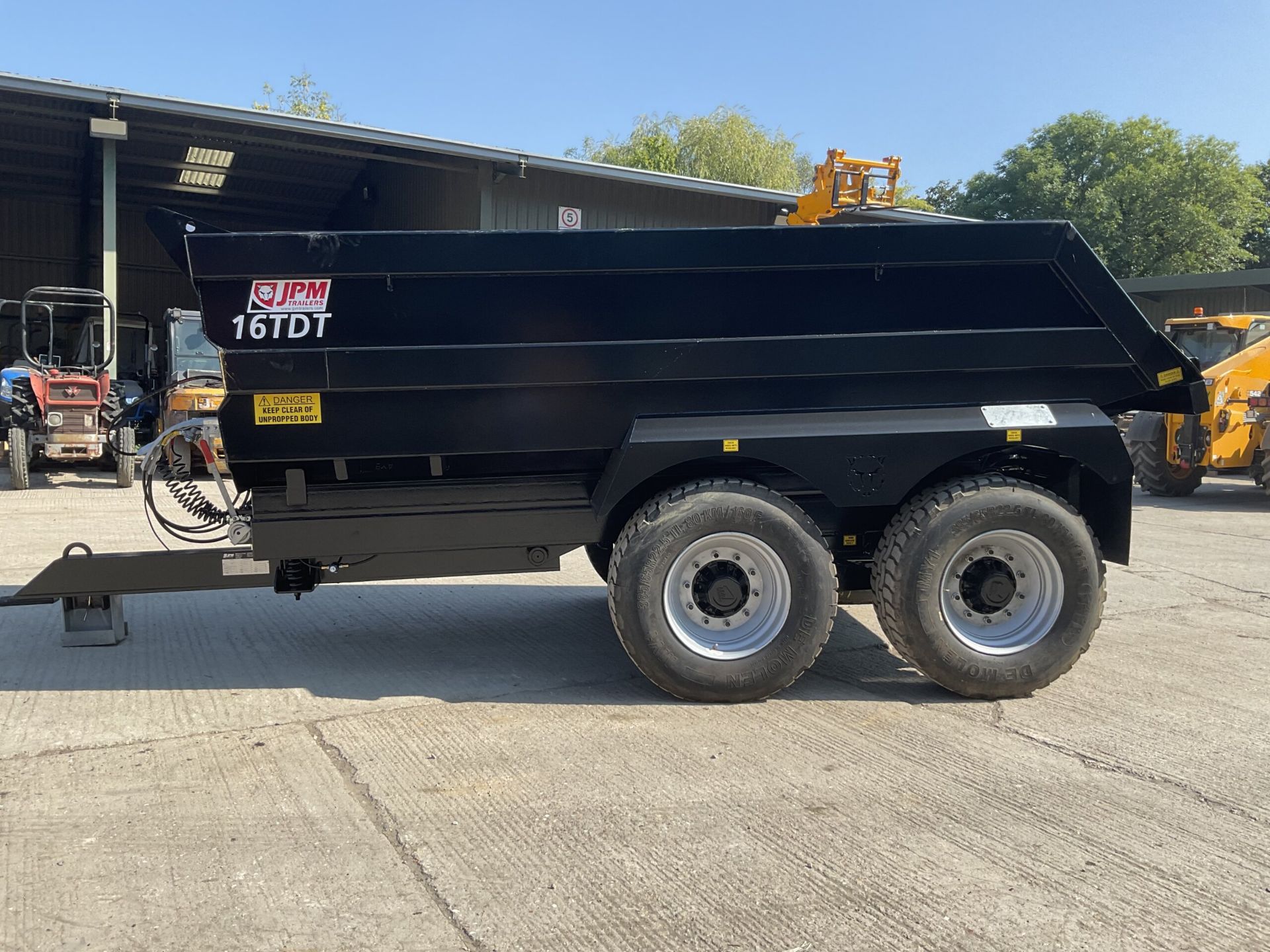 JPM 16 TDT. 16 T DUMP TRAILER