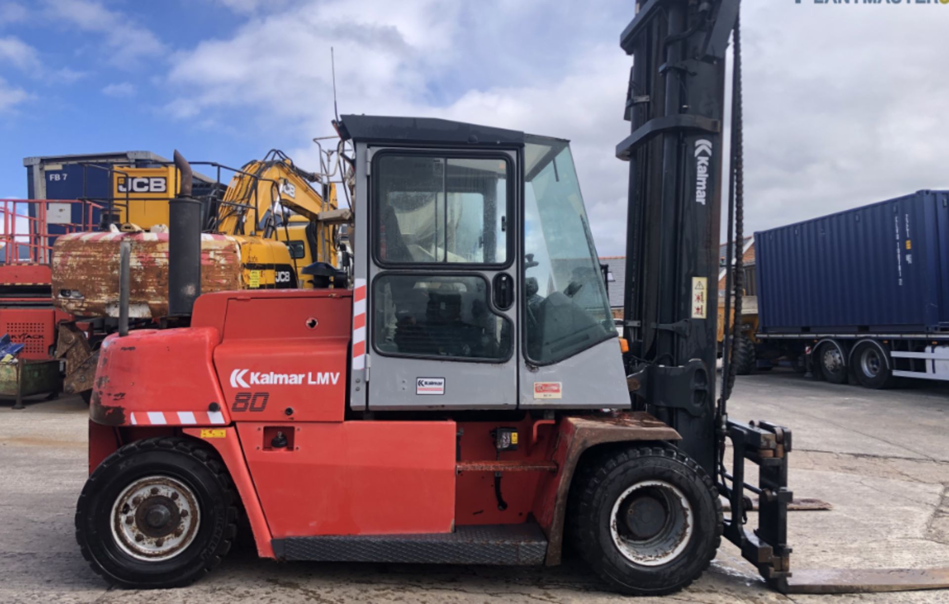 KALMAR DCE 80(8.5 TON) DIESEL FORKLIFT - Image 2 of 10