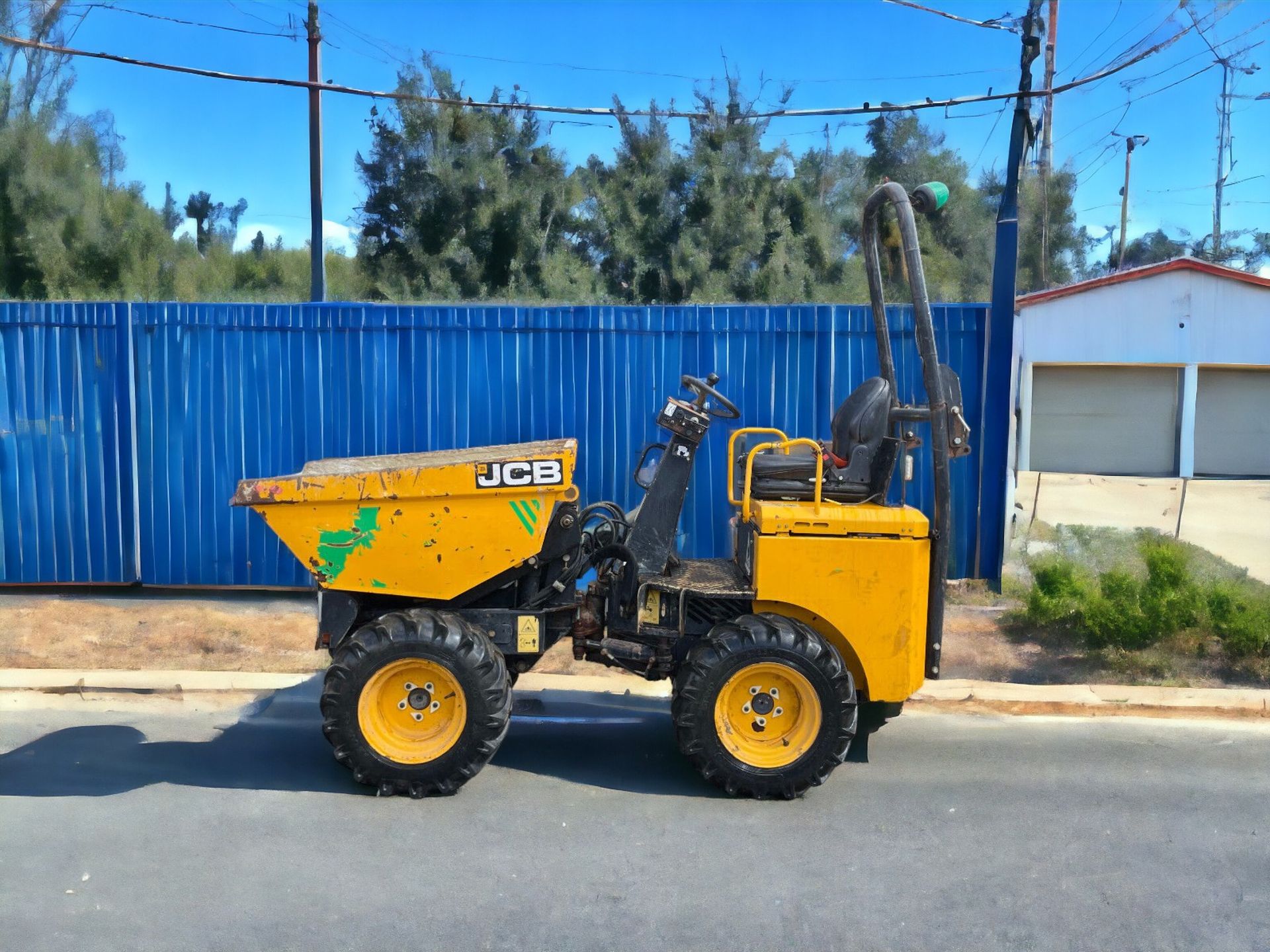 2015 JCB 1THT 1 TON HIGH TIP DUMPER - Image 7 of 8