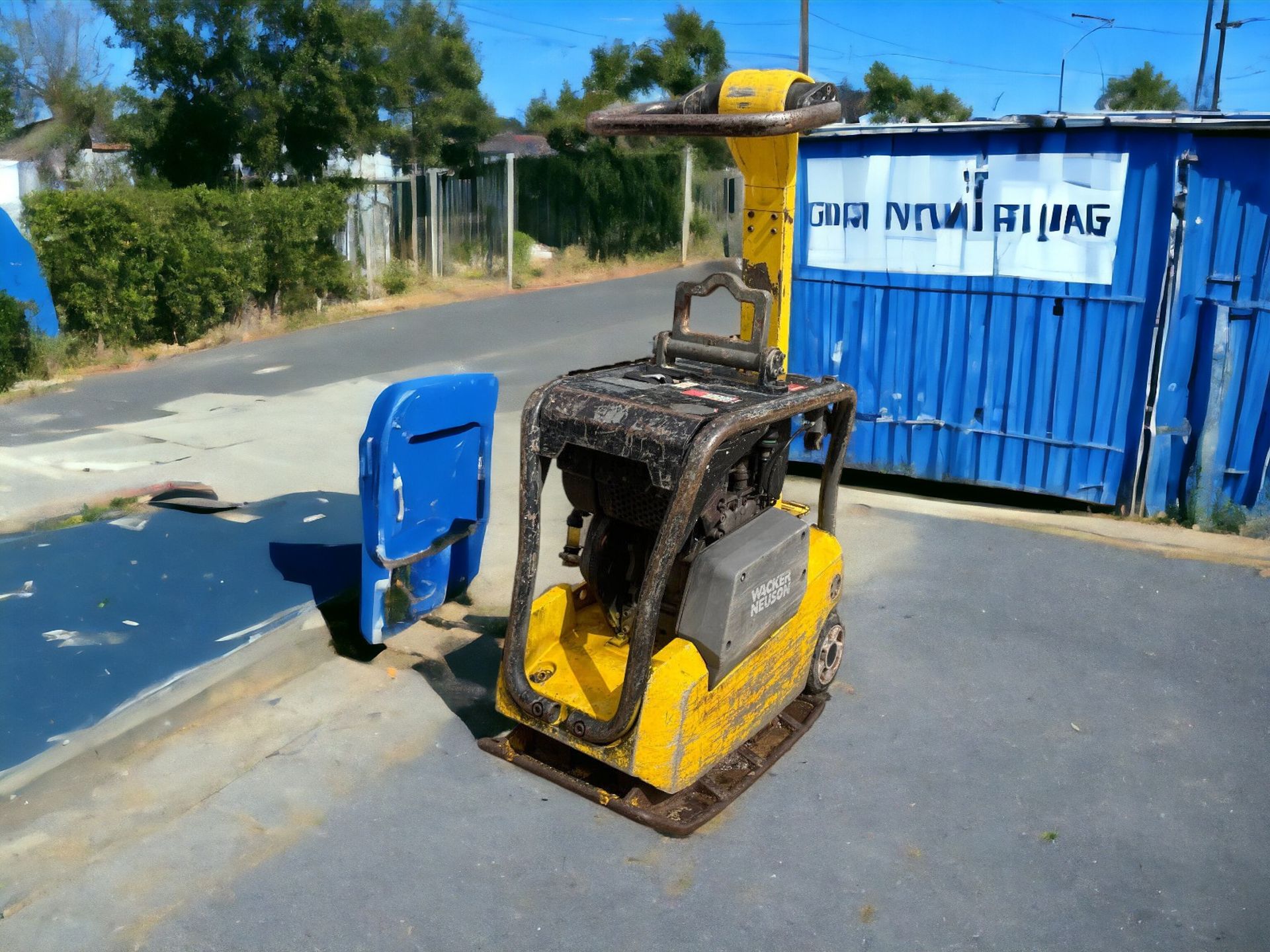 2011 WACKER NEUSON DPU 2540H DIESEL REVERSIBLE VIBRATORY PLATE - Bild 4 aus 6