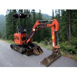 2020 KUBOTA U17-3 MINI EXCAVATOR - LOW HOURS, EXPANDABLE TRACKS