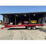 MARSHALL BC25. 25FT BALE TRAILER.