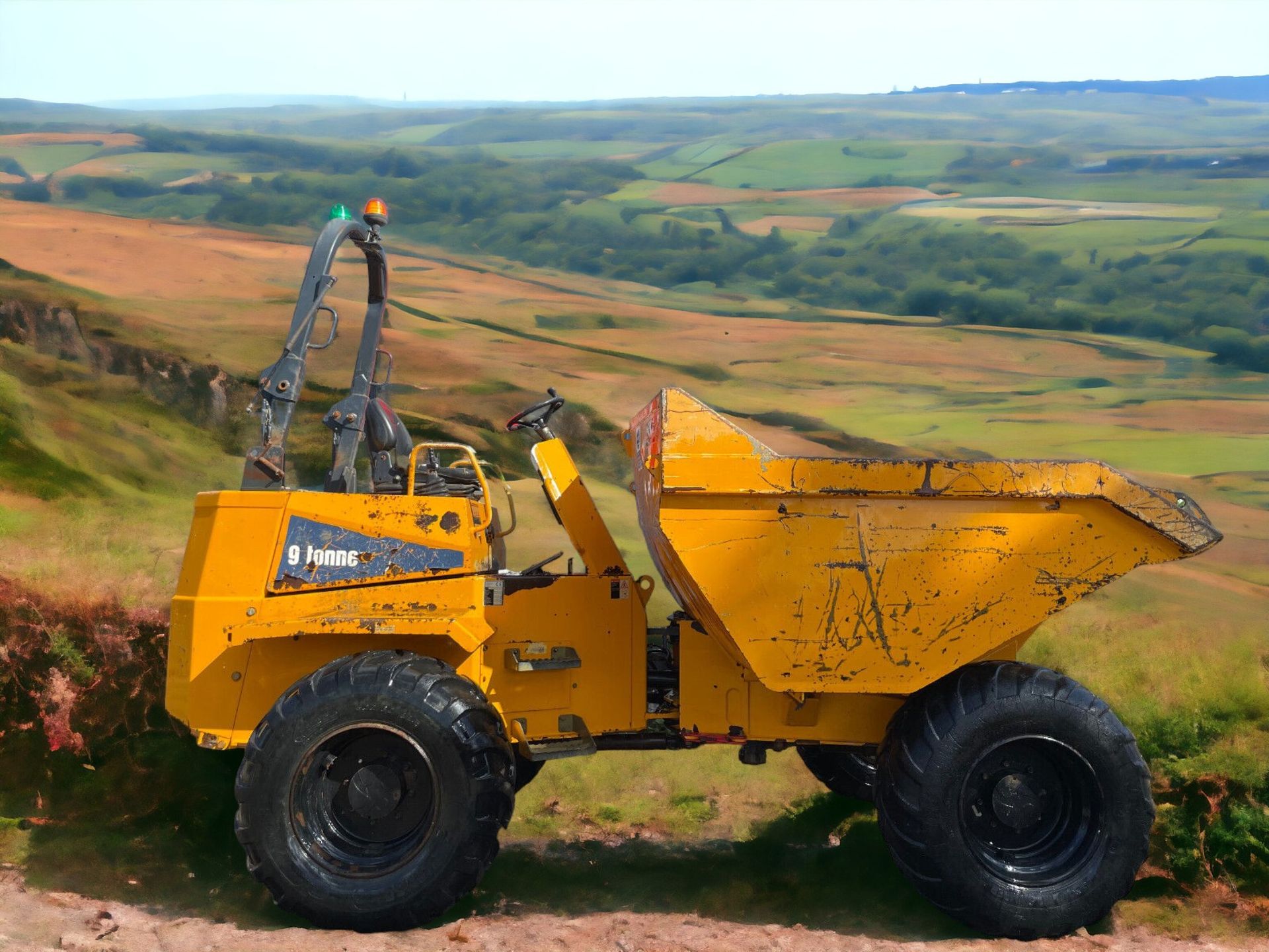 AUCTION ALERT: UNLEASH THE POWER OF THE THWAITES 9 TONNE DUMPER - Image 7 of 10