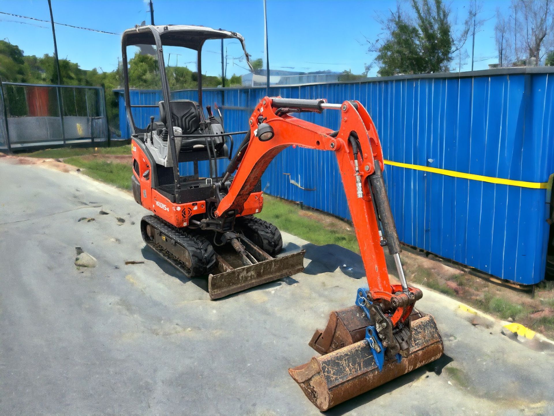 KUBOTA KX015-4 MINI EXCAVATOR - 2016