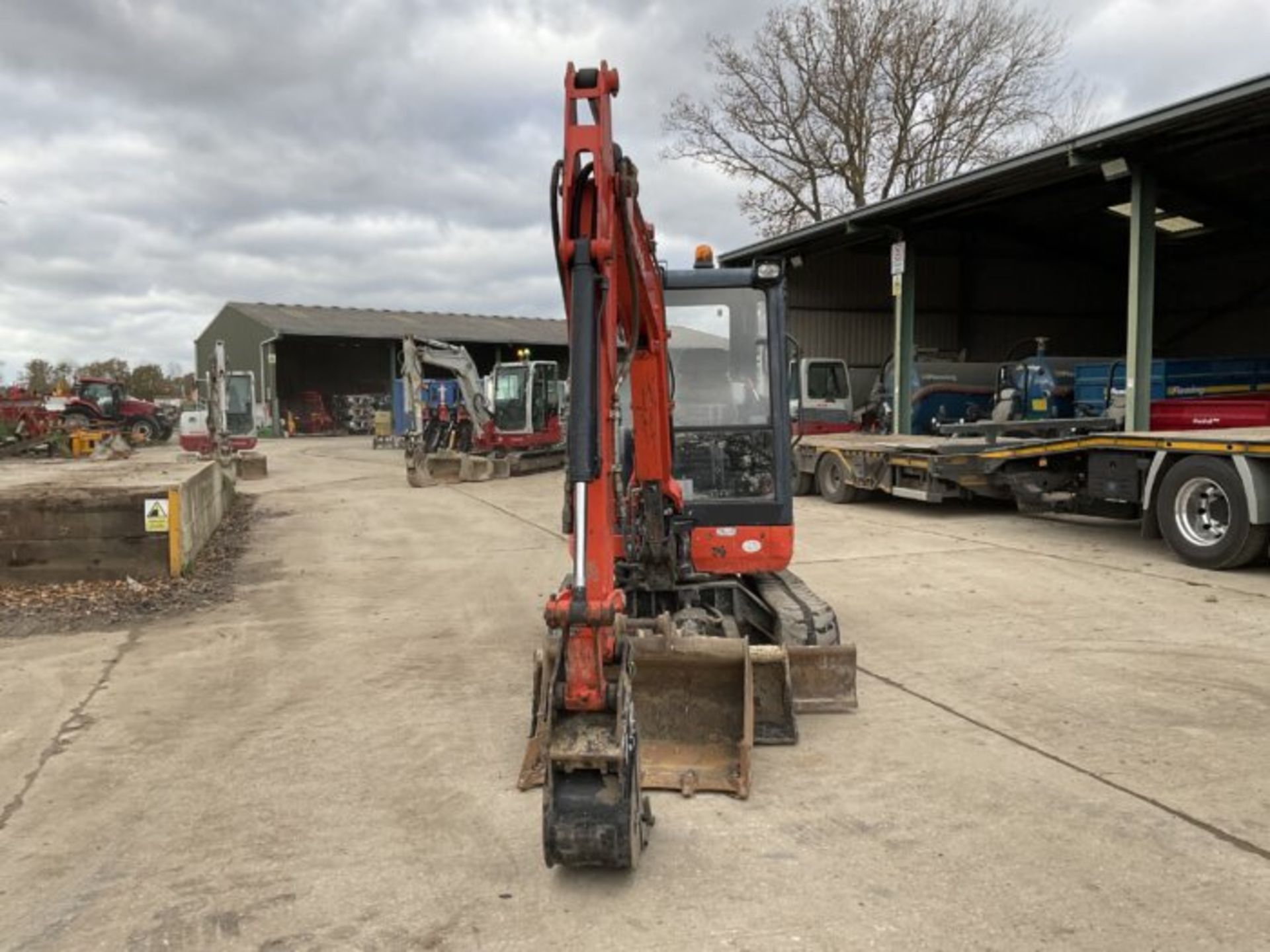 KUBOTA KX101-3A3. RUBBER TRACKS - Image 3 of 10