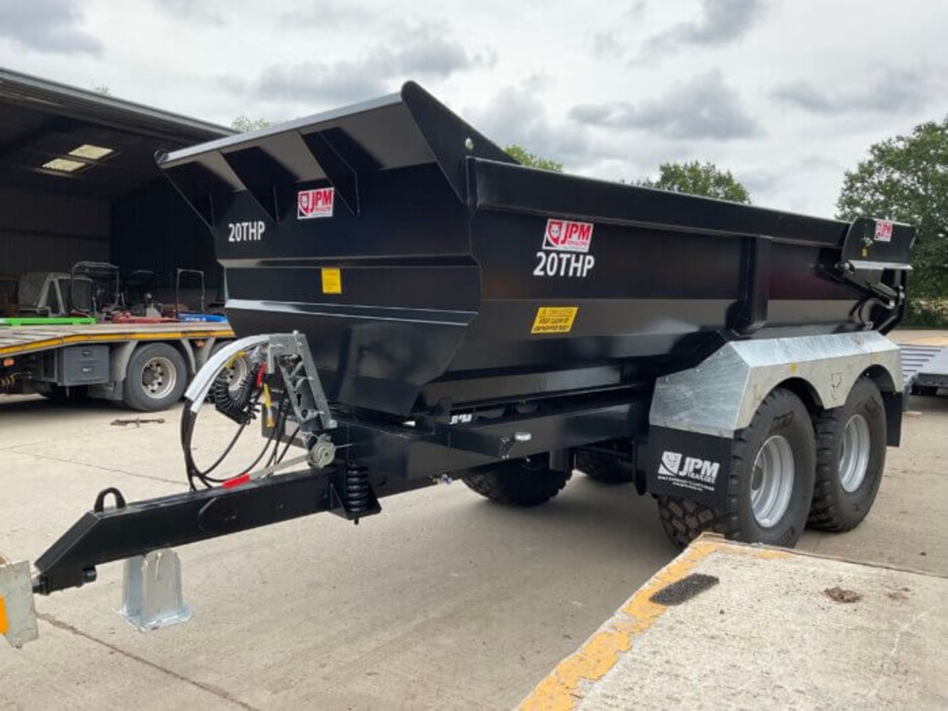 JPM 20 THP. 20T HALF PIPE TRAILER - Image 2 of 8