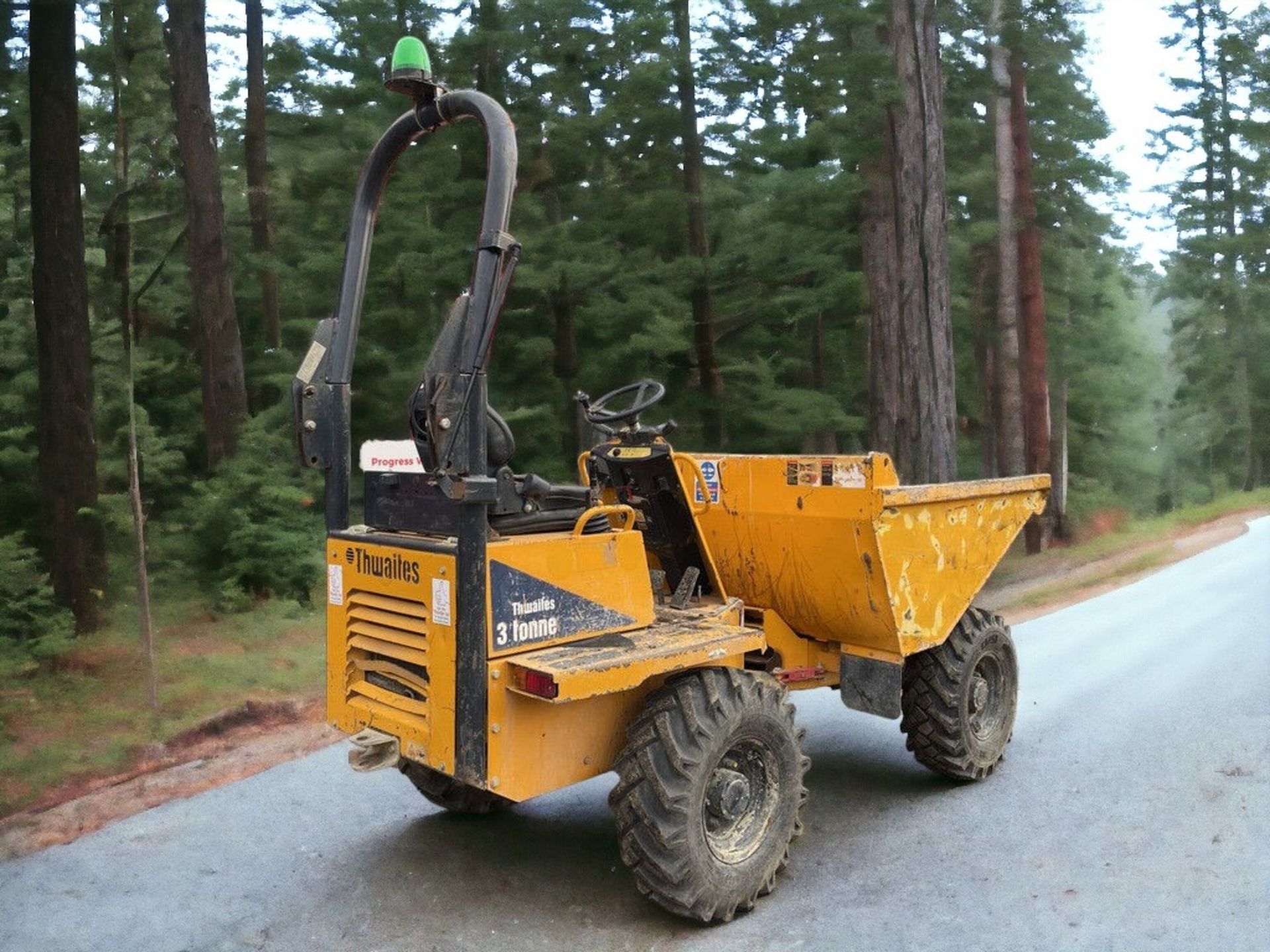 2018 THWAITES 3 TONNE HYDROSTATIC DUMPER - LOW HOURS, HIGH PERFORMANCE - Image 8 of 10