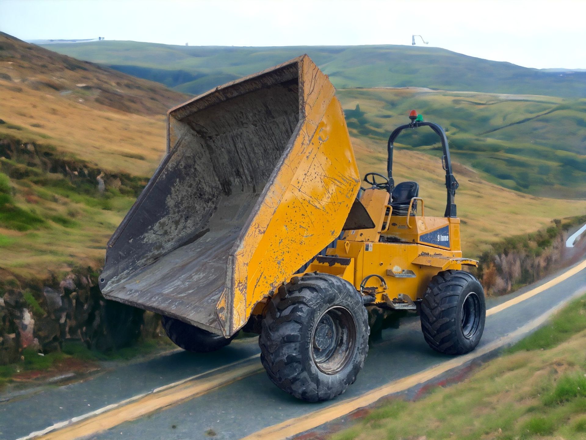 AUCTION ALERT: UNLEASH THE POWER OF THE THWAITES 9 TONNE DUMPER - Image 5 of 10