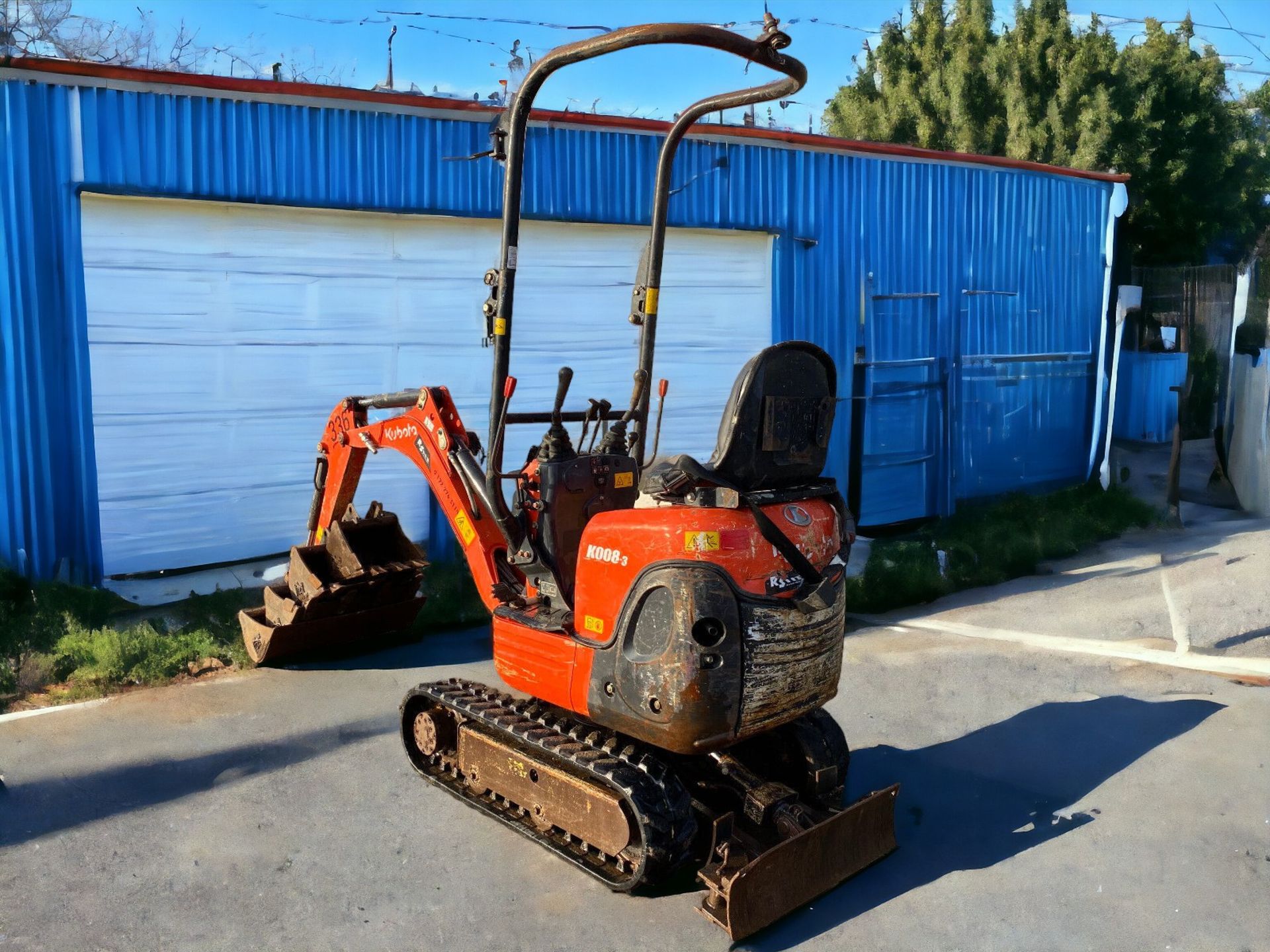 2018 KUBOTA K008-3 MICRO EXCAVATOR - LOW HOURS, HIGH PERFORMANCE - Image 3 of 12