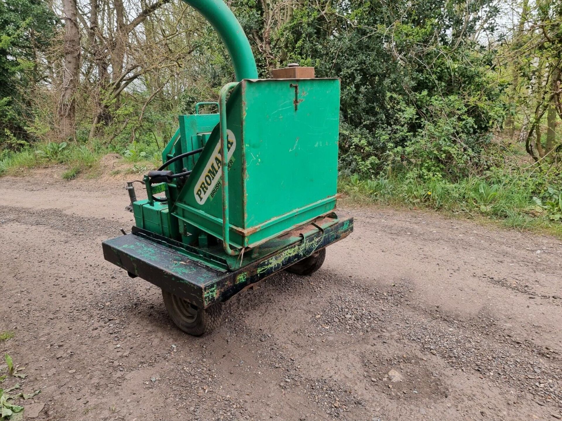 20HP PETROL WOOD CHIPPER - Bild 5 aus 7