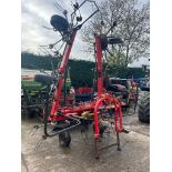 VICON TEDDER FANDEX 763, 6 ROTOR