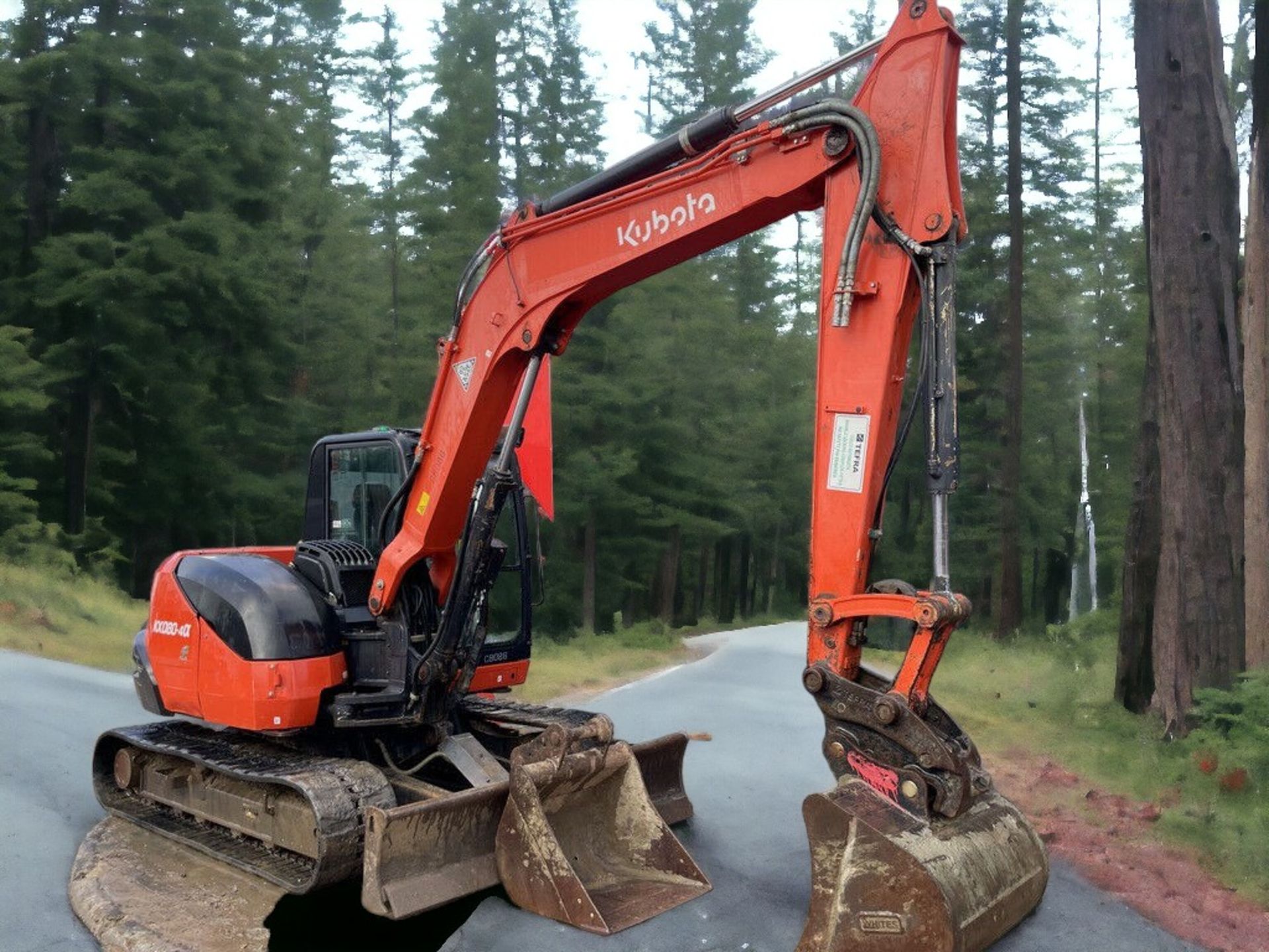 POWERFUL PERFORMANCE, LOW HOURS: 2018 KUBOTA KX080-4 MIDI EXCAVATOR - Bild 2 aus 12