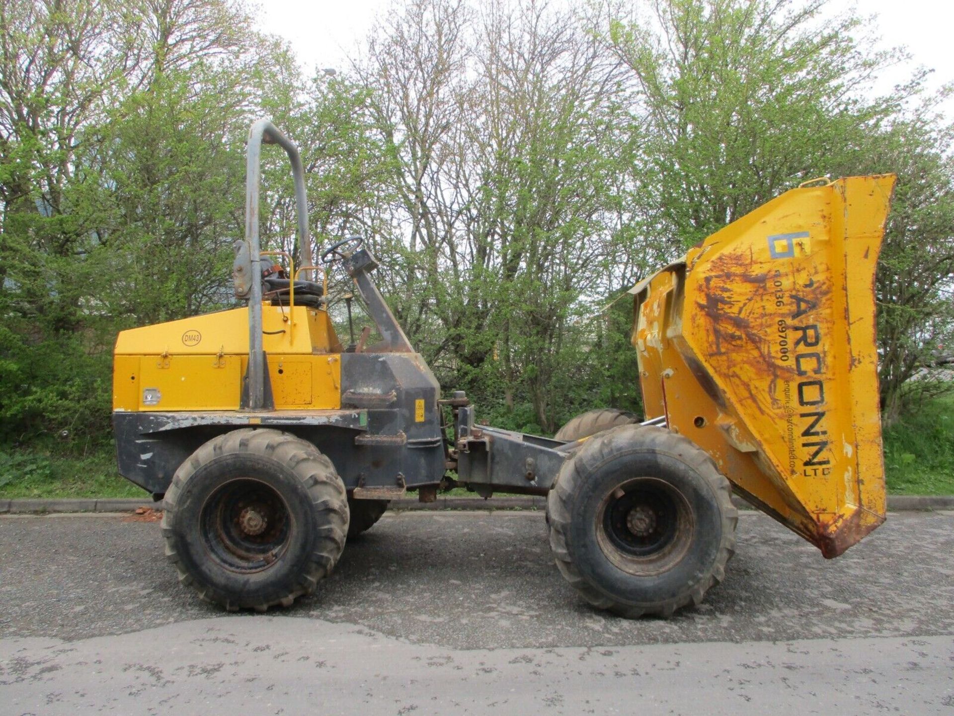 TEREX 9 TON DUMPER CARRIES 9 TON - Image 6 of 13