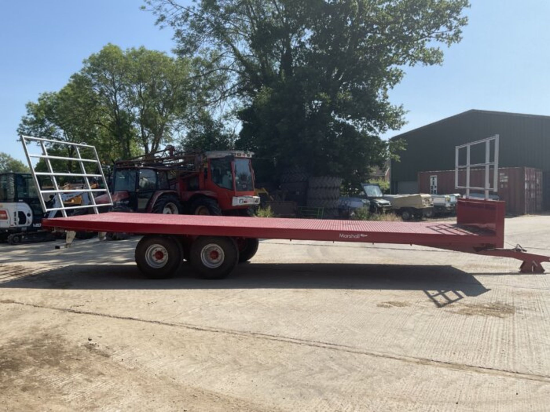 MARSHALL BC25. 25FT BALE TRAILER. - Image 5 of 8