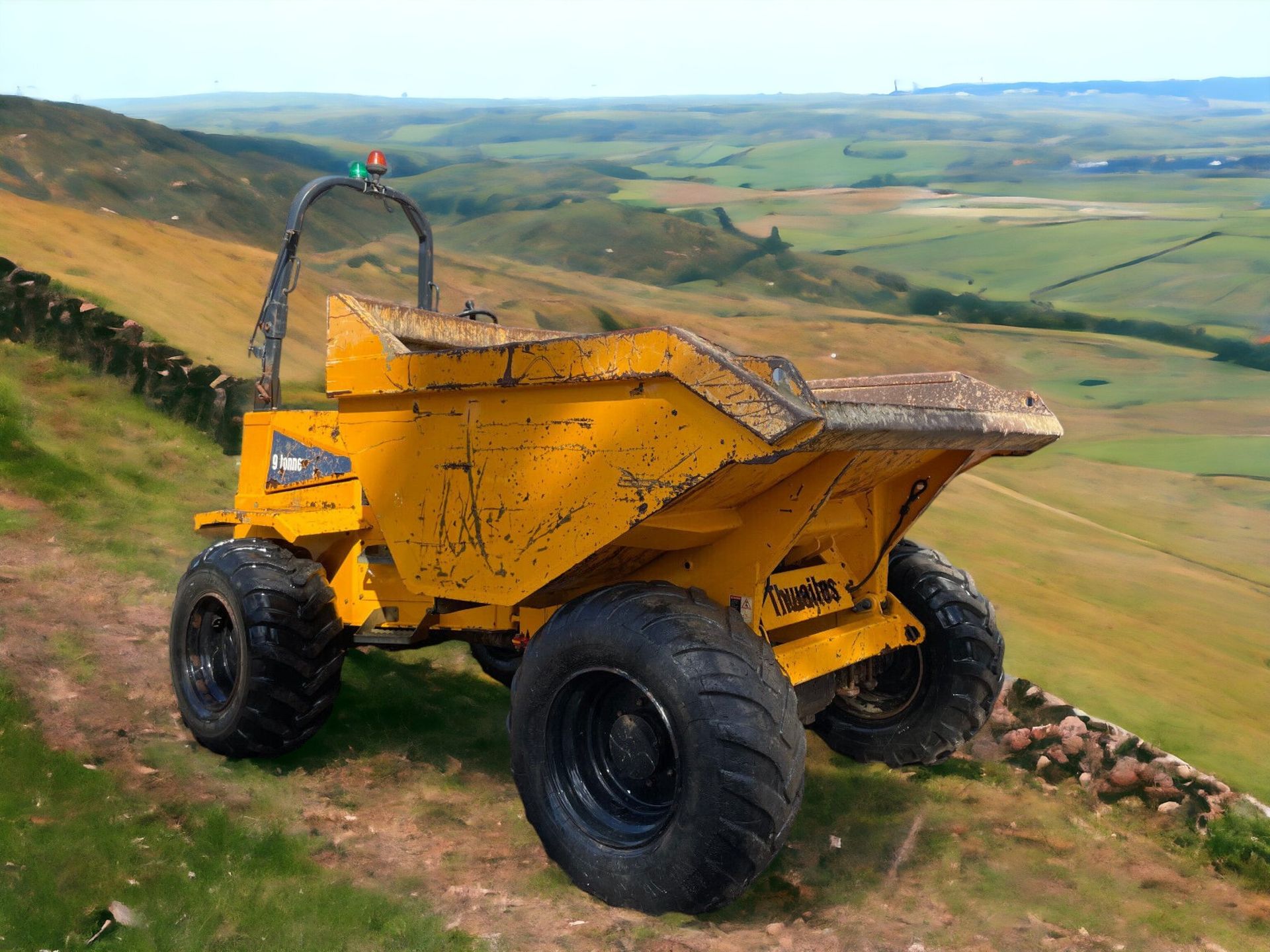 AUCTION ALERT: UNLEASH THE POWER OF THE THWAITES 9 TONNE DUMPER