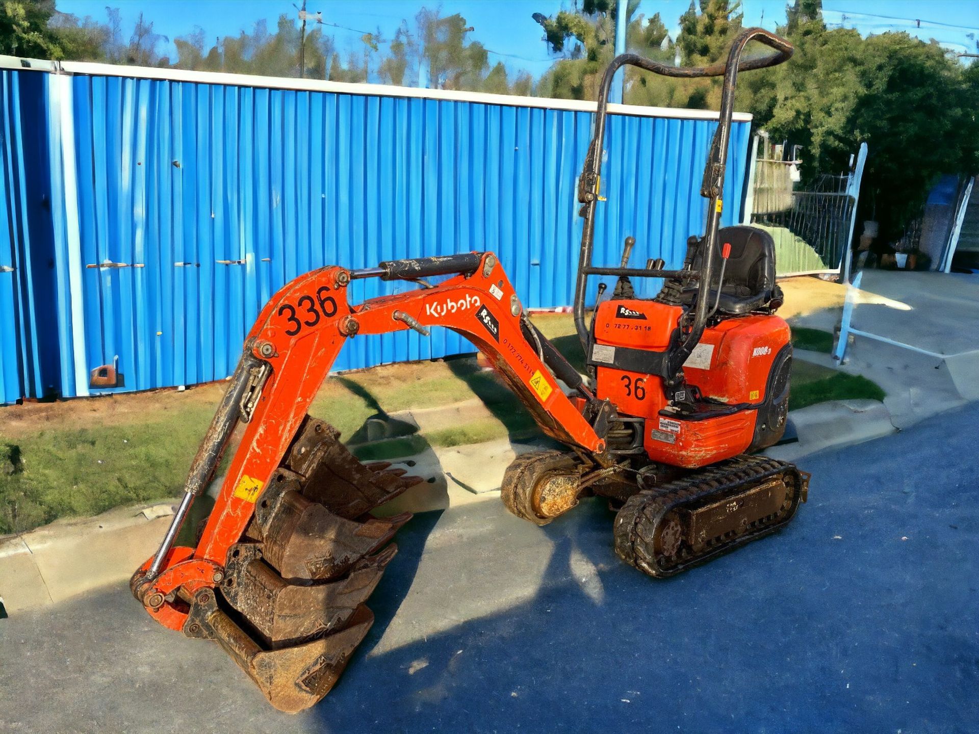 2018 KUBOTA K008-3 MICRO EXCAVATOR - LOW HOURS, HIGH PERFORMANCE