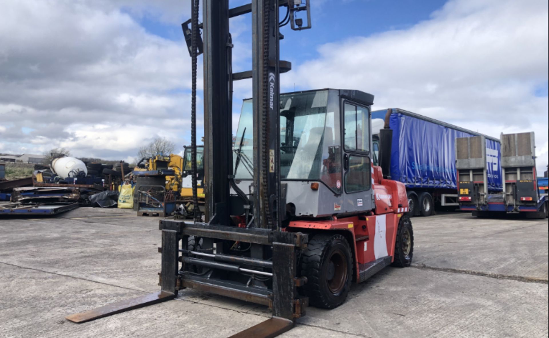 KALMAR DCE 80(8.5 TON) DIESEL FORKLIFT - Image 7 of 10