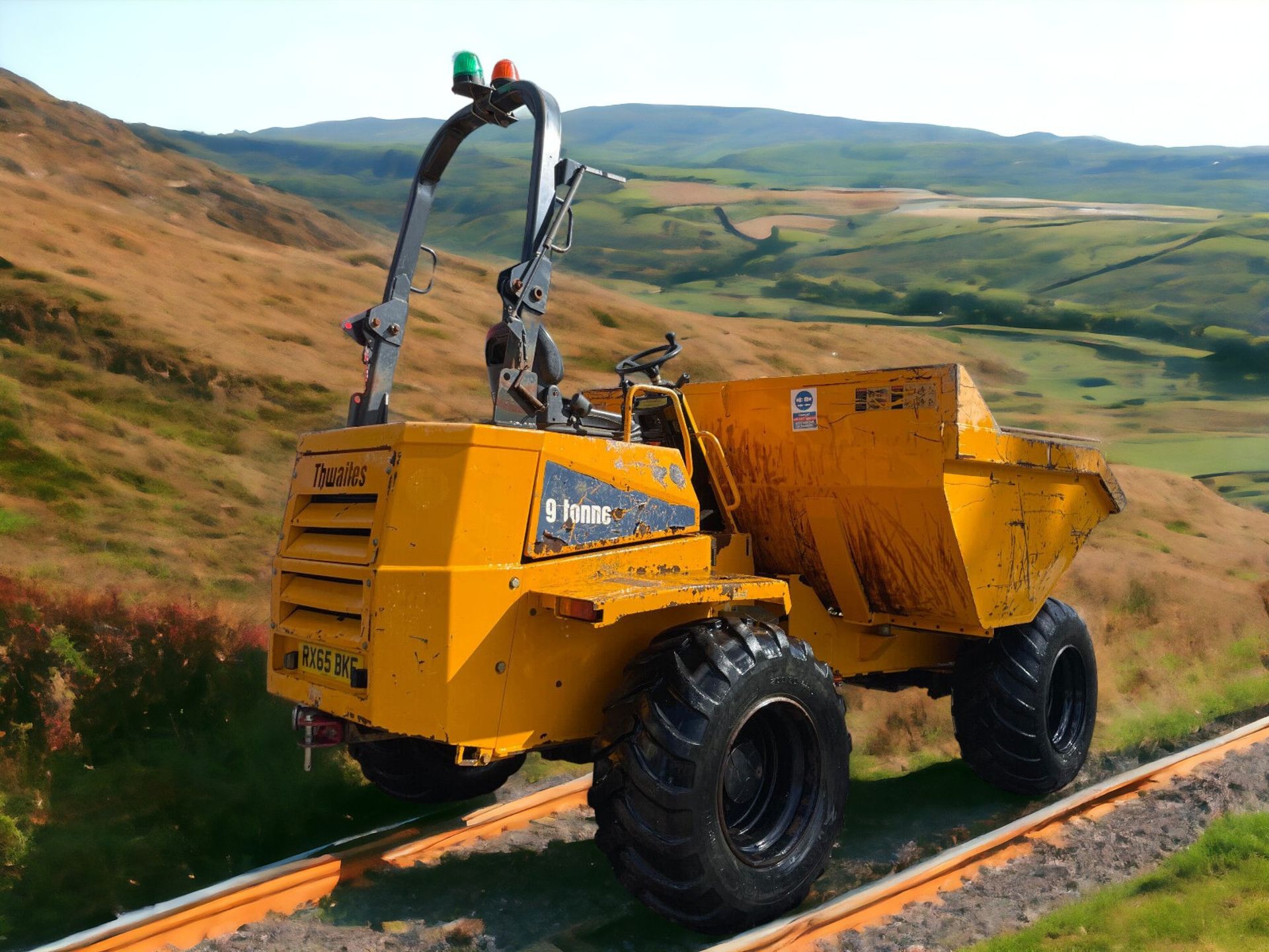 AUCTION ALERT: UNLEASH THE POWER OF THE THWAITES 9 TONNE DUMPER - Image 2 of 10