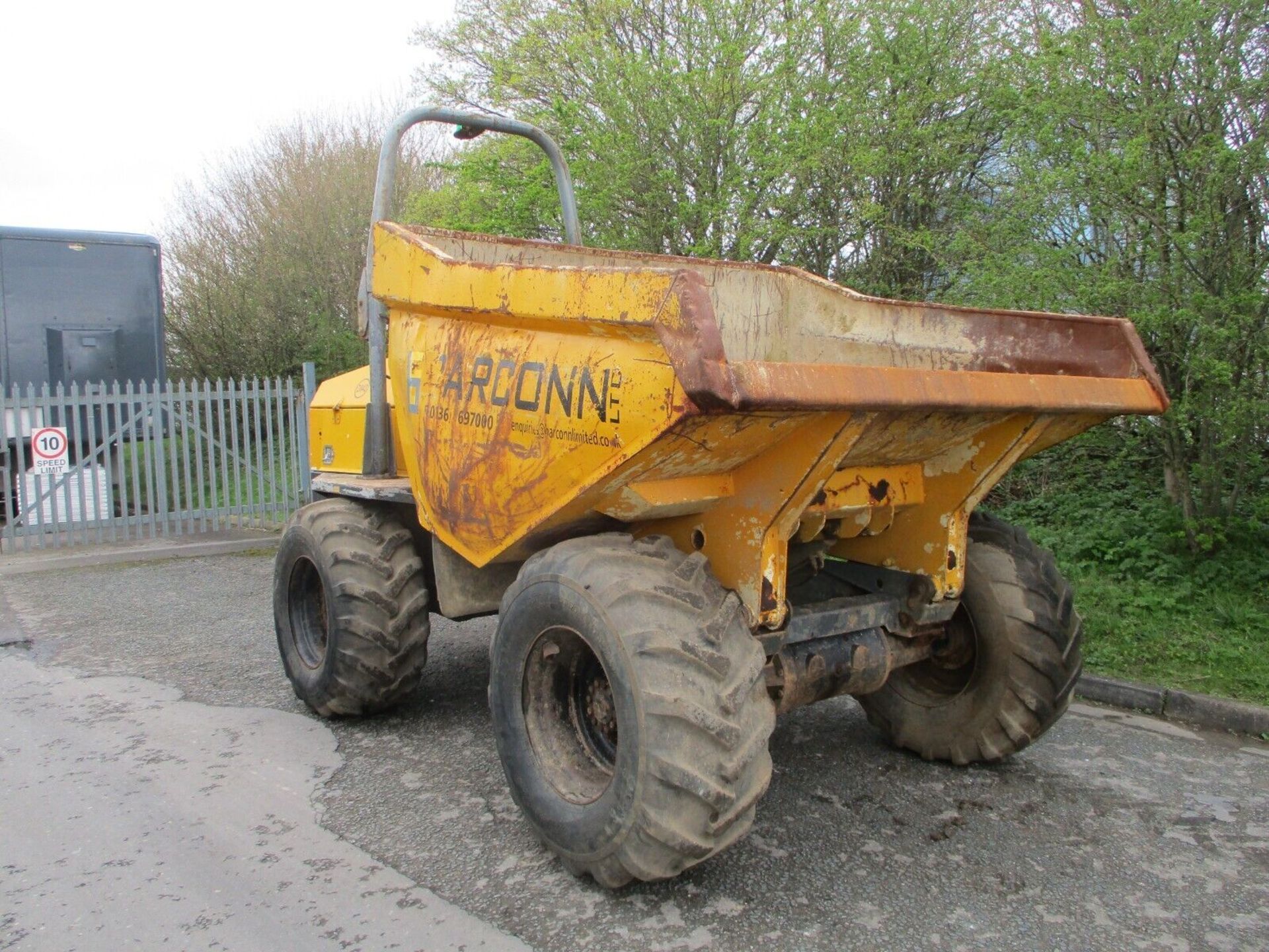 TEREX 9 TON DUMPER CARRIES 9 TON - Image 4 of 13