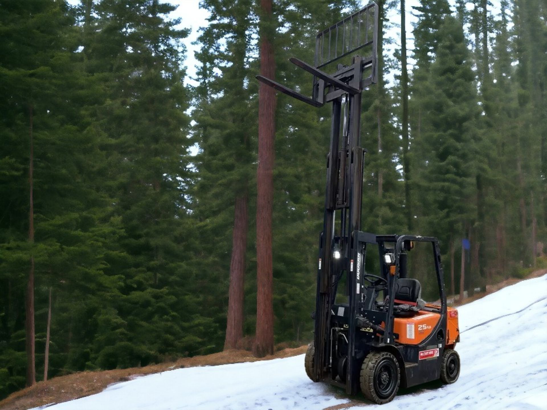 EFFICIENCY ELEVATED: DOOSAN D25GP DIESEL FORKLIFT - Image 4 of 13