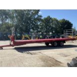 YEAR 2022 MARSHALL BC32 – 32FT BALE TRAILER.