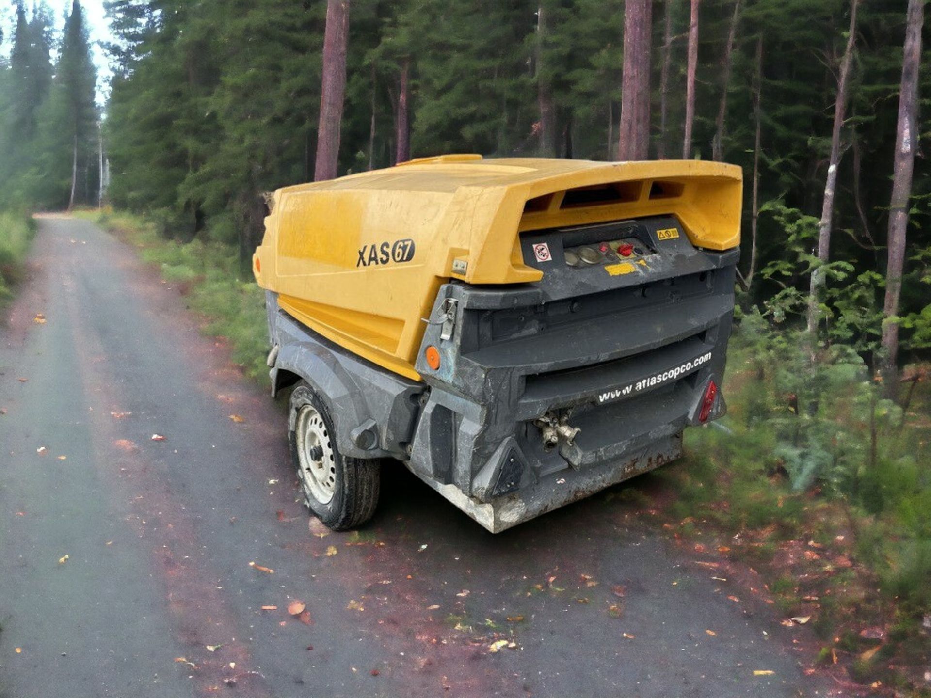 2013 ATLAS COPCO XAS67 COMPRESSOR - Image 7 of 8