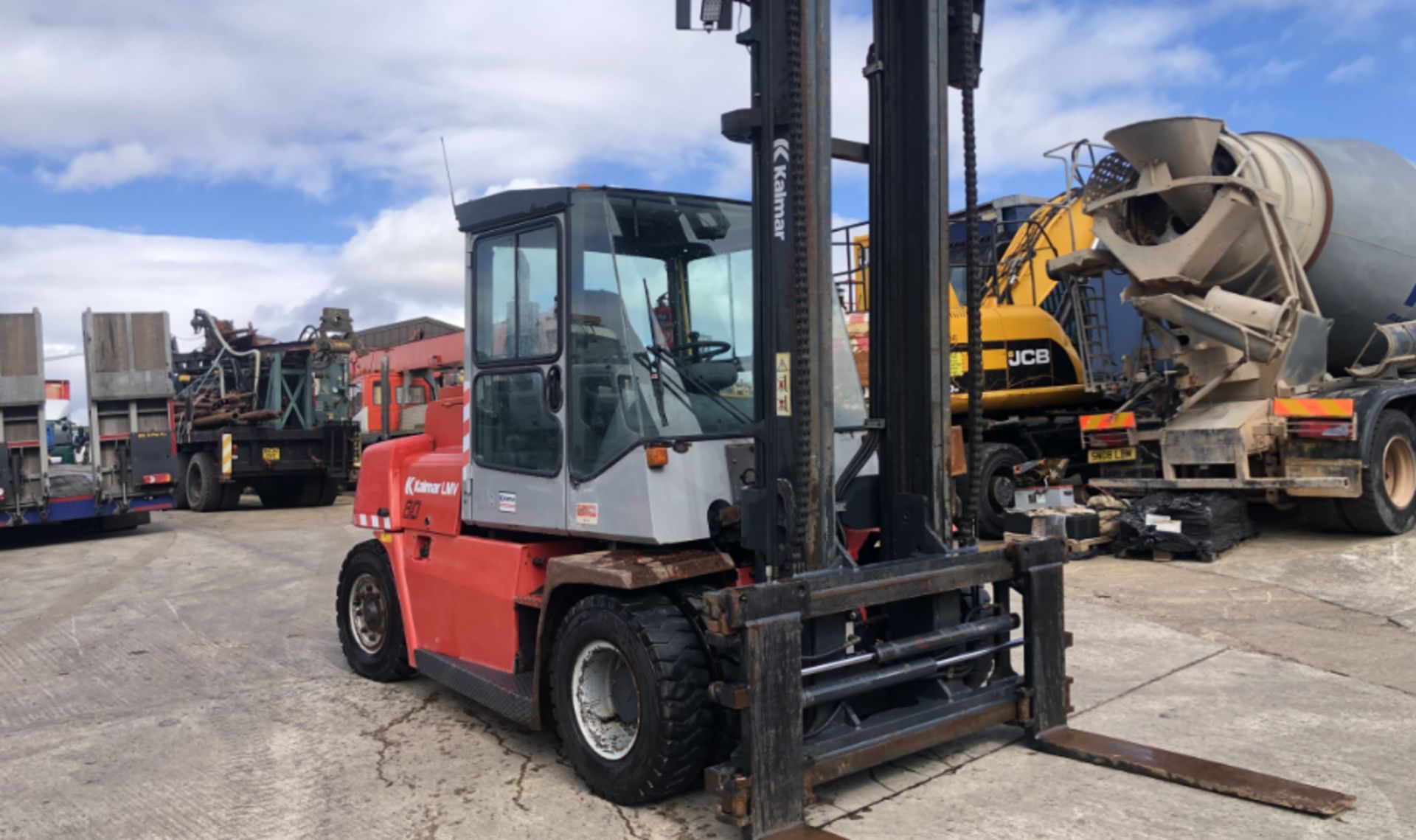 KALMAR DCE 80(8.5 TON) DIESEL FORKLIFT - Image 9 of 10