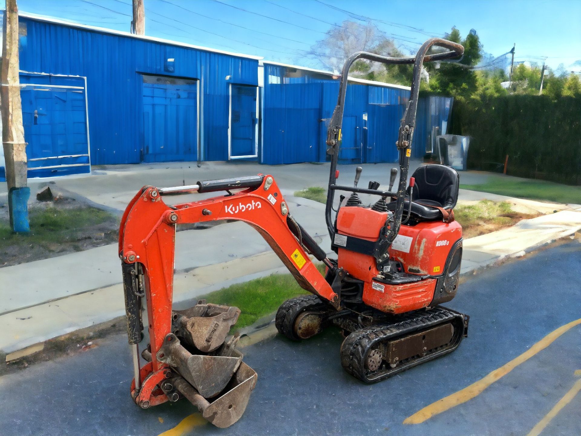 COMPACT POWERHOUSE: 2018 KUBOTA K008-3 MICRO EXCAVATOR - Image 10 of 11