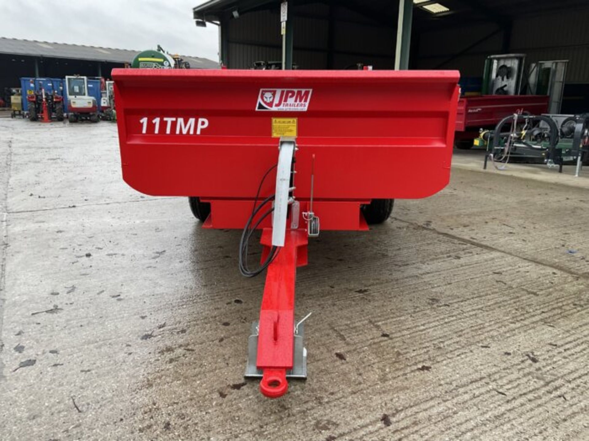 JPM 11 TMP. 11 TONNE MULTI PURPOSE TRAILER. DROP SIDE. WITH RAMPS. - Image 3 of 8