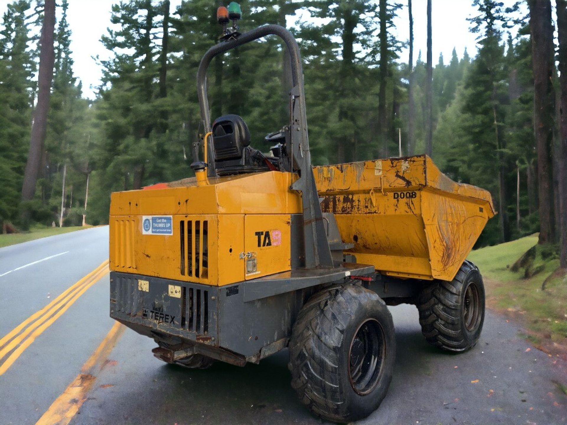 EFFICIENT POWERHOUSE: 2014 TEREX TA9 DUMPER - HIGH CAPACITY, LOW HOURS - Image 4 of 11