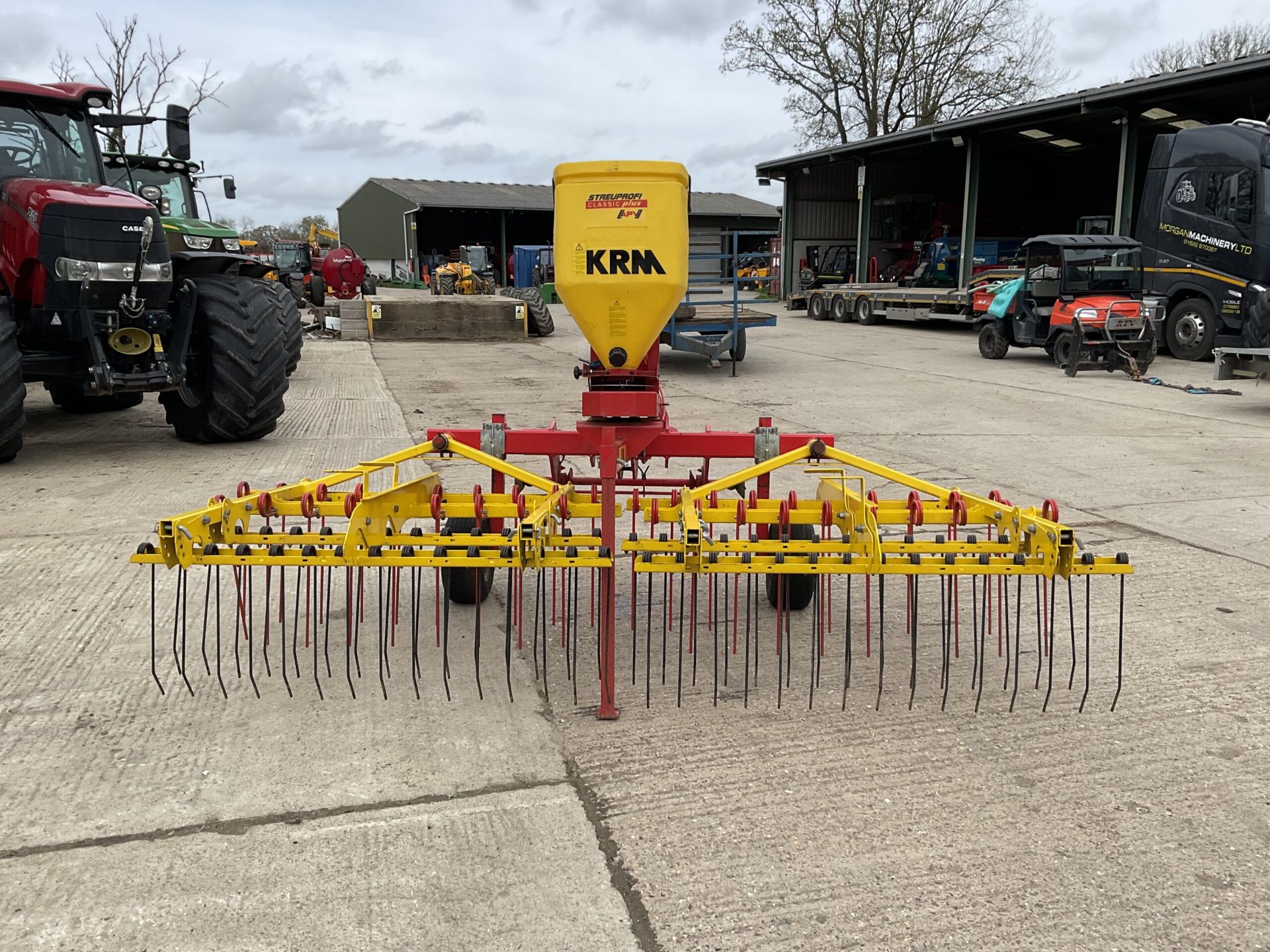 2010 MODEL KRM STR CLASSIC GRASS HARROW WITH SEEDER