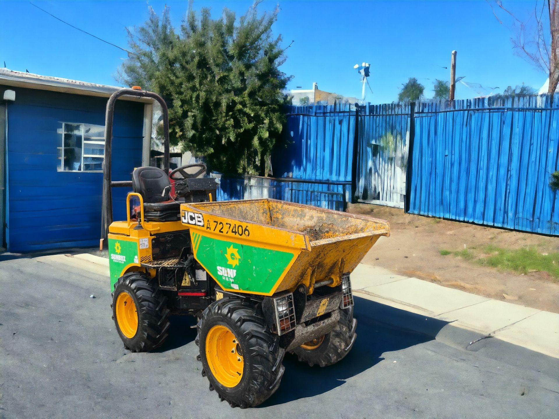 2016 JCB 1THT 1 TON HIGH TIP DUMPER - LOW HOURS, HIGH CAPABILITY - Bild 4 aus 10