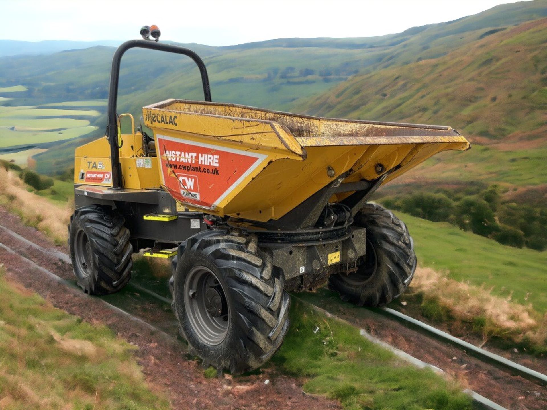 TEREX TA9SP 9 TON SWIVEL DUMPER