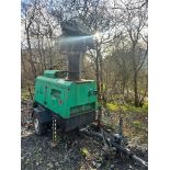 TOWABLE GENERATOR LIGHTING TOWER KUBOTA 3 CYLINDER ENGINE