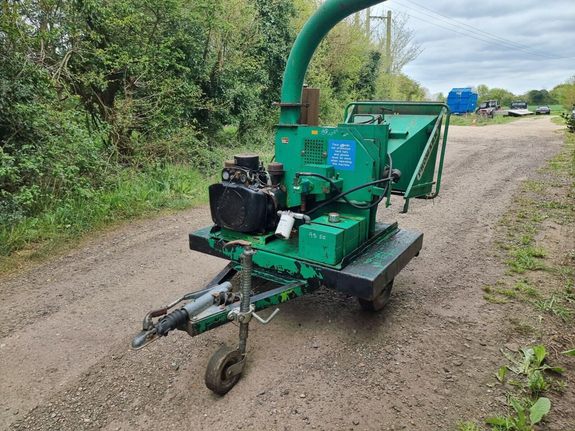 20HP PETROL WOOD CHIPPER