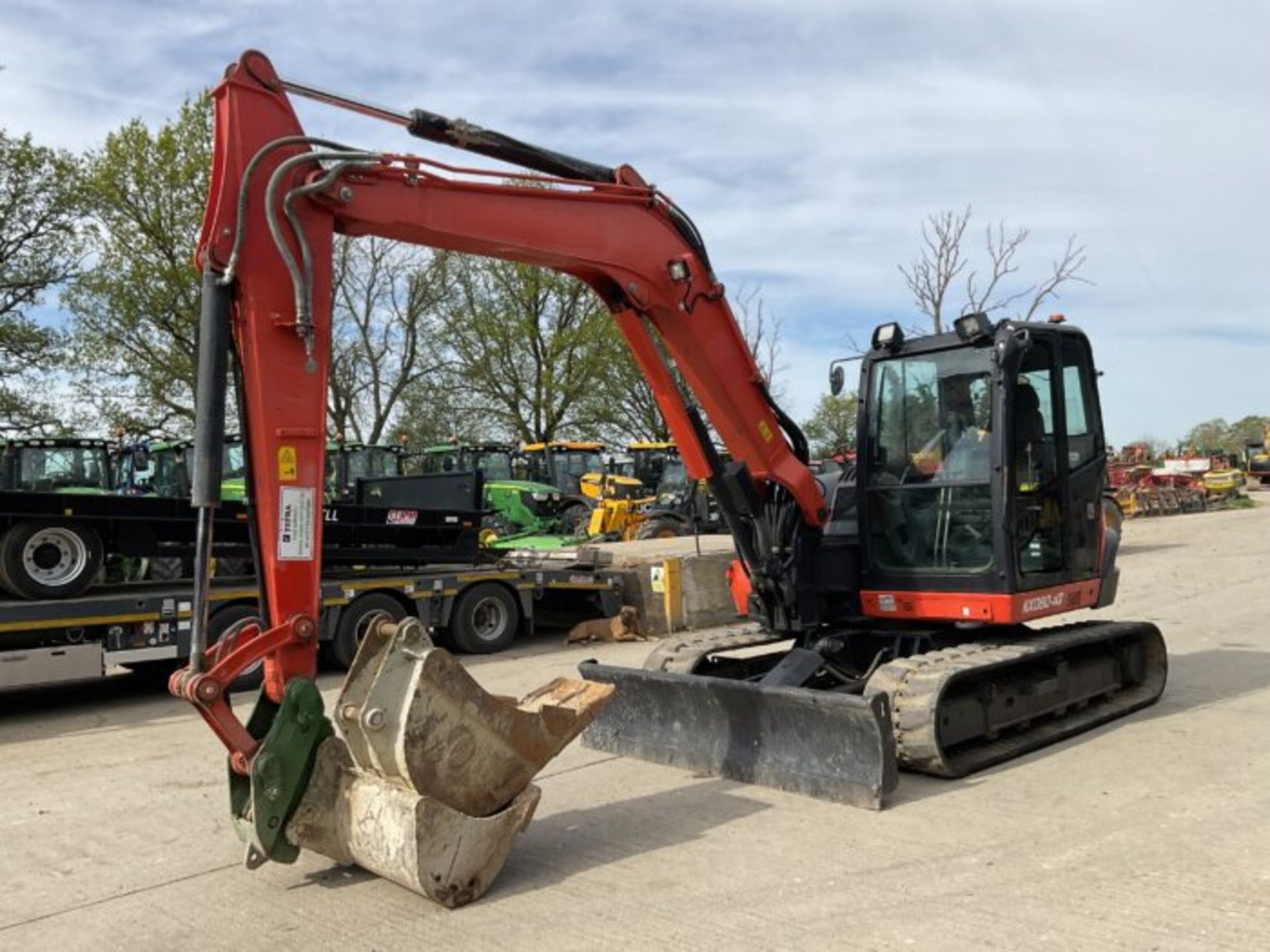 KUBOTA KX080-4A EXCAVATOR - Image 2 of 10