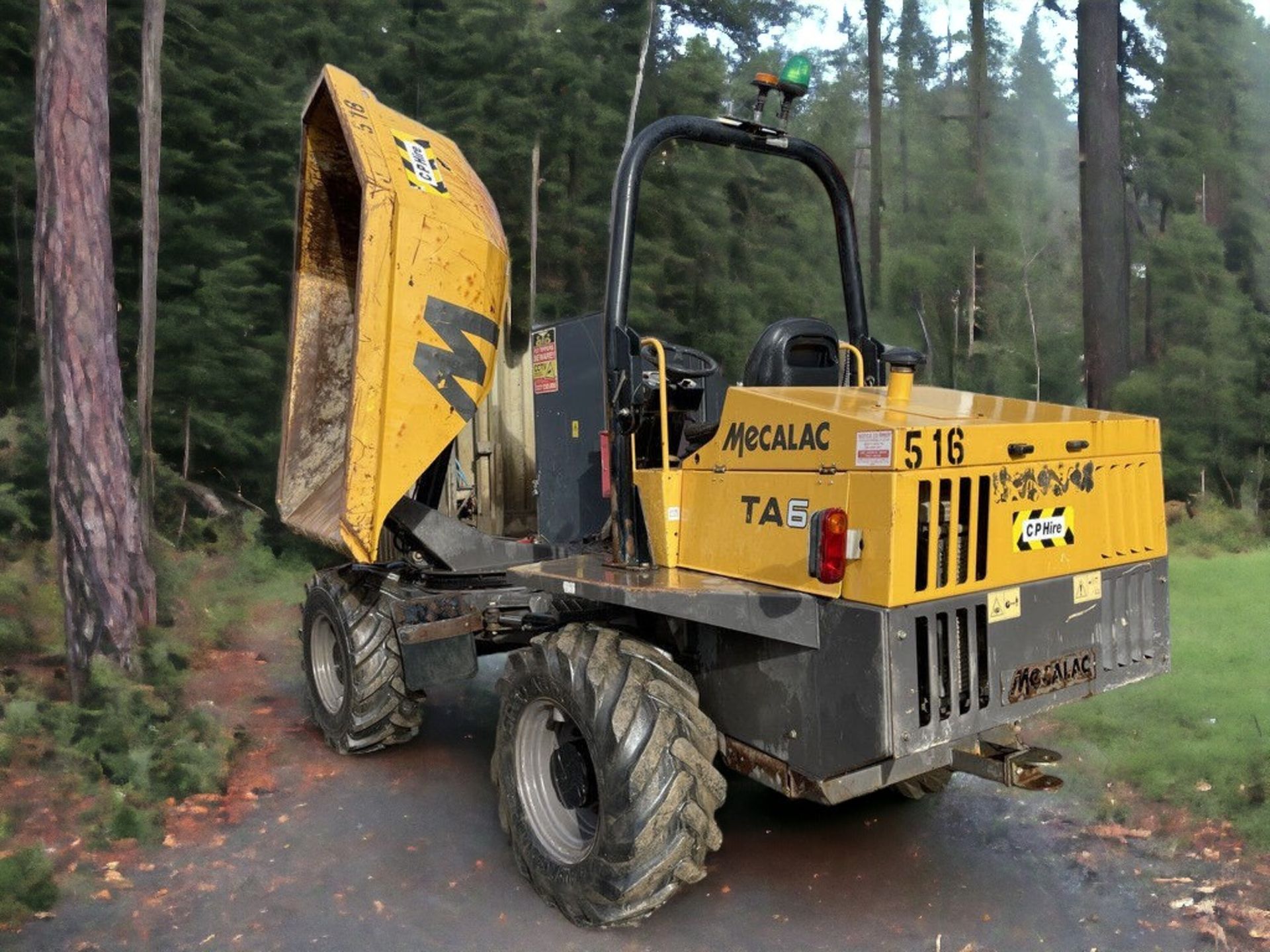 2018 MECALAC TA6S 6 TON SWIVEL DUMPER - Image 2 of 11